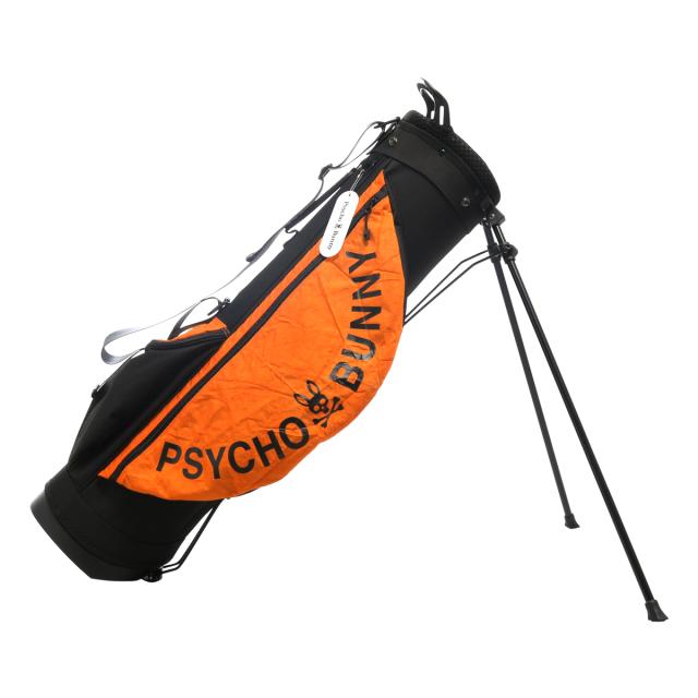 【レビュー投稿で+5％還元】サイコバニー ゴルフ キャディバッグ リエアバッグプロジェクト コラボ スタンド式 5分割 7.5型 46インチ対応 1.9kg メンズ PBMG3SC6 Psycho Bunny GOLF RairBag Project 軽量  sh_of agesugi_sfa クリスマス_mp