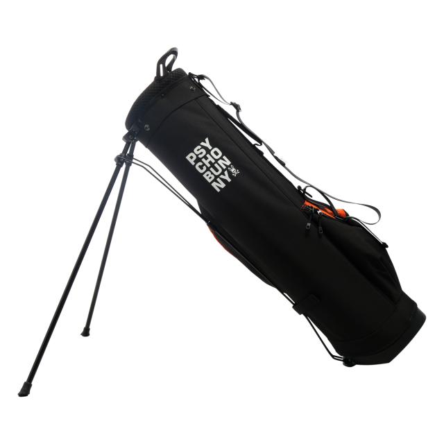 【レビュー投稿で+5％還元】サイコバニー ゴルフ キャディバッグ リエアバッグプロジェクト コラボ スタンド式 5分割 7.5型 46インチ対応 1.9kg メンズ PBMG3SC6 Psycho Bunny GOLF RairBag Project 軽量  sh_of agesugi_sfa クリスマス_mp