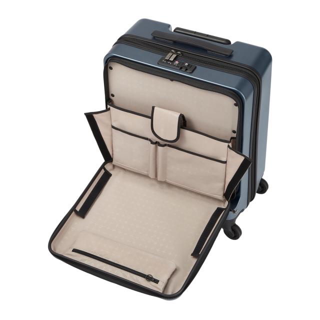 【レビュー投稿で+5％還元】プロテカ スーツケース 機内持ち込み 40L 45cm 3.6kg マックスパス3 02961 日本製 PROTECA ハード ファスナー キャリーバッグ キャリーケース 軽量 ストッパー付き 静音 TSAロック搭載 3年保証 クリスマス_mp