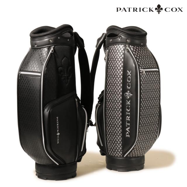 【レビュー投稿で+5％還元】パトリックコックス ゴルフ キャディバッグ カート型 5分割 9型 46インチ対応 3.8kg メンズ PXMG4FC1 キングス PATRICK COX ゴルフバッグ クリスマス_mp