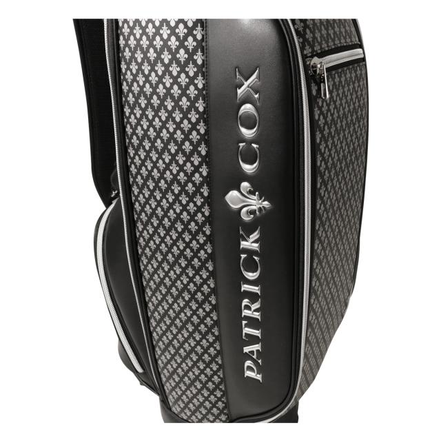 【レビュー投稿で+5％還元】パトリックコックス ゴルフ キャディバッグ カート型 5分割 9型 46インチ対応 3.8kg メンズ PXMG4FC1 キングス PATRICK COX ゴルフバッグ クリスマス_mp