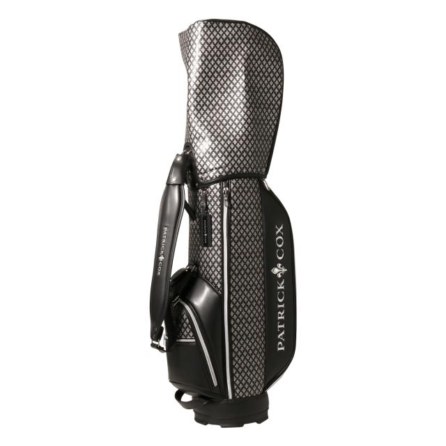 【レビュー投稿で+5％還元】パトリックコックス ゴルフ キャディバッグ カート型 5分割 9型 46インチ対応 3.8kg メンズ PXMG4FC1 キングス PATRICK COX ゴルフバッグ クリスマス_mp
