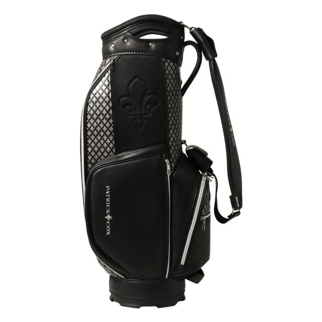 【レビュー投稿で+5％還元】パトリックコックス ゴルフ キャディバッグ カート型 5分割 9型 46インチ対応 3.8kg メンズ PXMG4FC1 キングス PATRICK COX ゴルフバッグ クリスマス_mp