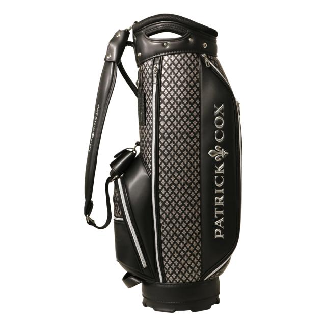 【レビュー投稿で+5％還元】パトリックコックス ゴルフ キャディバッグ カート型 5分割 9型 46インチ対応 3.8kg メンズ PXMG4FC1 キングス PATRICK COX ゴルフバッグ クリスマス_mp