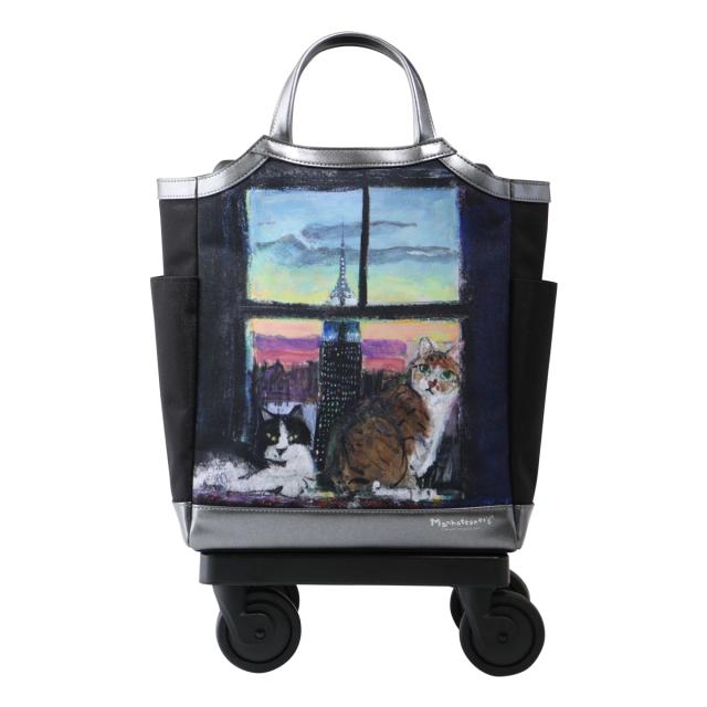 【レビュー投稿で+5％還元】スワニー マンハッタナーズ ショッピングカート 17L 47cm 2.3kg ショッピングキャリー 62751 62791 SWANY エキスパンダブル 猫 ねこ ネコ お買い物キャリー キャリーバッグ キャリーカート 敬老の日 クリスマス_mp