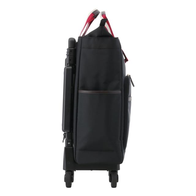 【レビュー投稿で+5％還元】スワニー ショッピングカート ショッピングキャリー B4 座面付き 座れる 静音 静か 撥水 23L 55cm 3.4kg レディース 機内持ち込み D-630 ポルド SWANY 買い物バッグ ロッカーサイズ クリスマス_mp クリスマス_wp