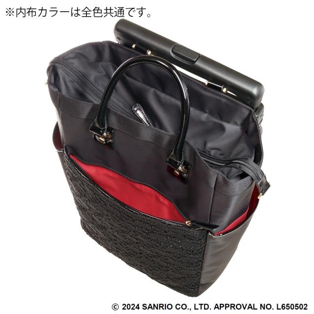 【レビュー投稿で+5％還元】ハローキティ スワニー 近沢レース店 コラボ ショッピングカート 座面付き キティちゃん 18L 45cm 3.3kg ショッピングキャリー 座れる 静音 静か 機内持ち込み 買い物バッグ ロッカーサイズ 4輪ストッパー T2キャスター D-643 クリスマス_mp