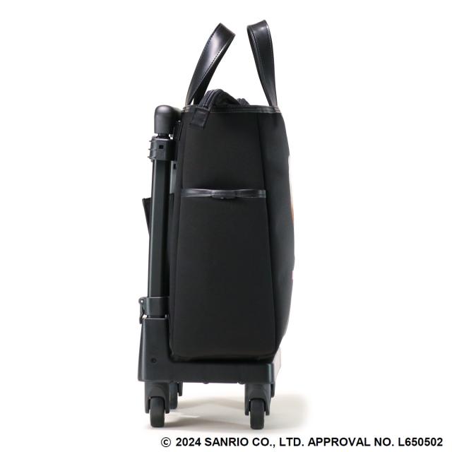 【レビュー投稿で+5％還元】ハローキティ スワニー ショッピングカート キティちゃん ショッピングキャリー 10L 43cm 2.3kg 機内持ち込み D-656 Hello Kitty 50th ハローミミィ コラボ 刺繍 SWANY 静音設計 お買い物キャリー クリスマス_mp