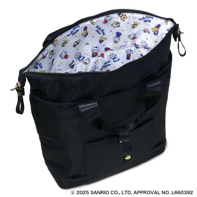 【レビュー投稿で+5％還元】ハローキティ スワニー コラボ ショッピングカート 11L 32cm 2.1kg ショッピングキャリー 66691 Hello Kitty SWANY 静音設計 ショッピングキャリー 静か 機内持ち込み 買い物バッグ お買い物キャリー デイリーキャリー クリスマス_mp