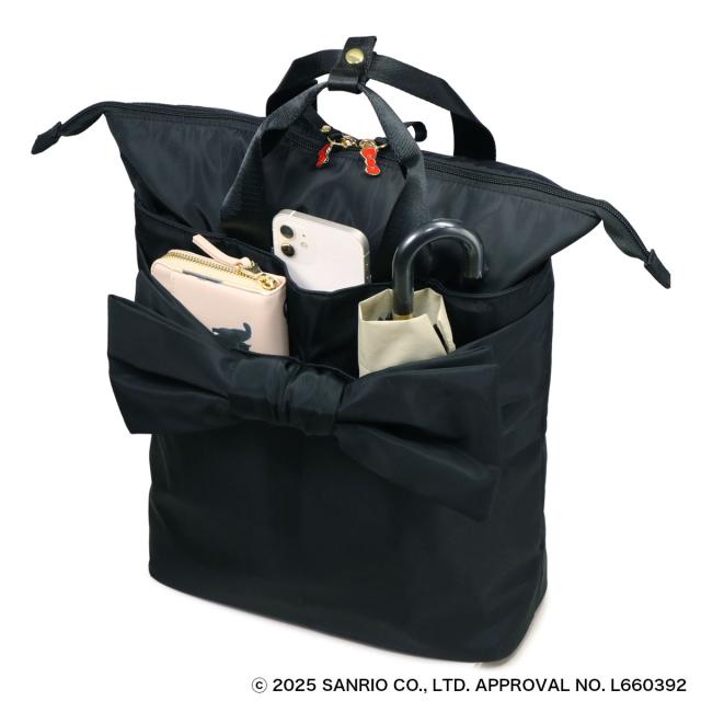 【レビュー投稿で+5％還元】ハローキティ スワニー コラボ ショッピングカート 11L 32cm 2.1kg ショッピングキャリー 66691 Hello Kitty SWANY 静音設計 ショッピングキャリー 静か 機内持ち込み 買い物バッグ お買い物キャリー デイリーキャリー クリスマス_mp