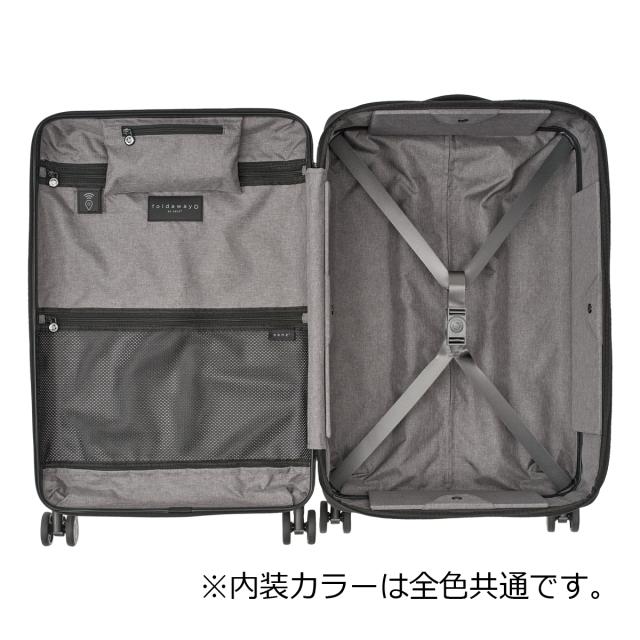【レビュー投稿で+5％還元】センズ スーツケース 60L 3.8kg ハードキャリー キャリーケース 折り畳み式キャリーケース SZ8803 senz° TSAロック搭載 エキスパンダブル コンパクト 旅行 出張 軽量 クリスマス_mp