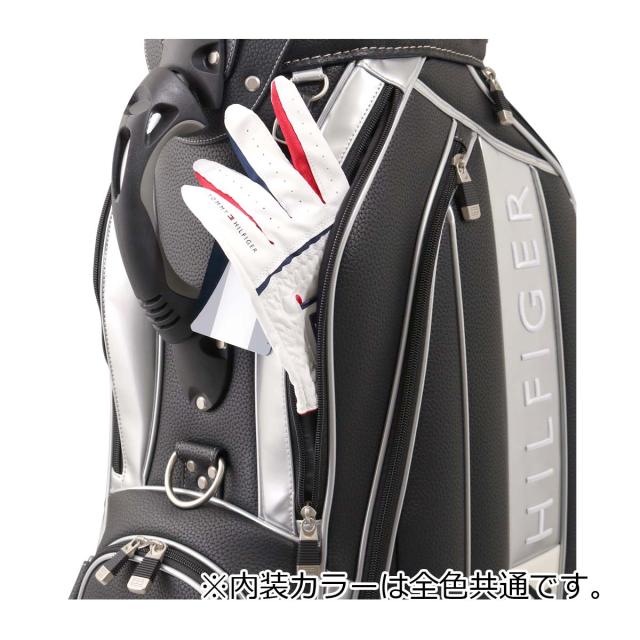 【レビュー投稿で+5％還元】トミー ヒルフィガー ゴルフ キャディバッグ ゴルフバッグ 5分割 9型 46インチ 4.7kg メンズ THMG3FC4 フェイス   GOLF カート型