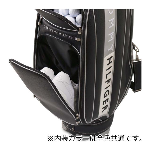 【レビュー投稿で+5％還元】トミー ヒルフィガー ゴルフ キャディバッグ ゴルフバッグ 5分割 9型 46インチ 4.7kg メンズ THMG3FC4 フェイス   GOLF カート型