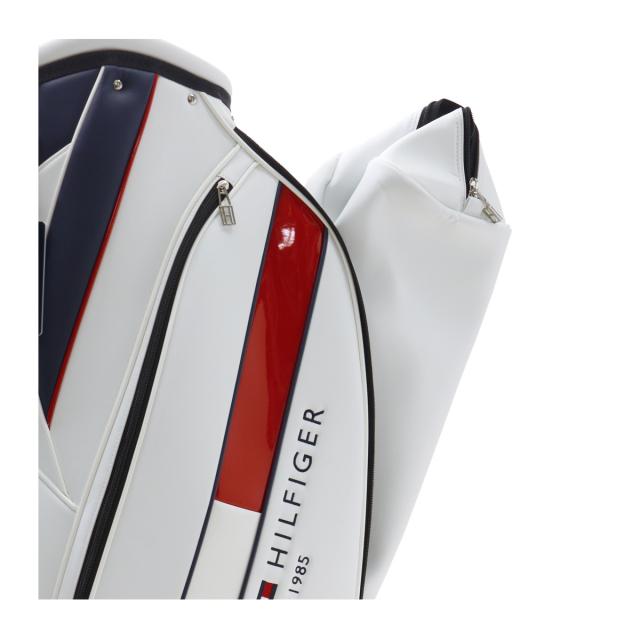 【レビュー投稿で+5％還元】トミーヒルフィガー ゴルフ キャディバッグ カート型 5分割 9型 46インチ対応 3.2kg ベーシック メンズ レディースTHMG4SC5  