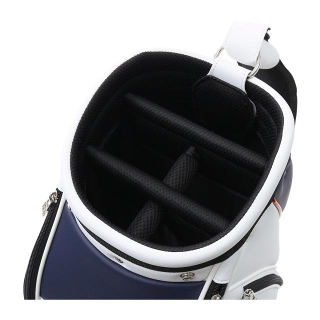 【レビュー投稿で+5％還元】トミーヒルフィガー ゴルフ キャディバッグ カート型 5分割 9型 46インチ対応 3.2kg ベーシック メンズ レディースTHMG4SC5  