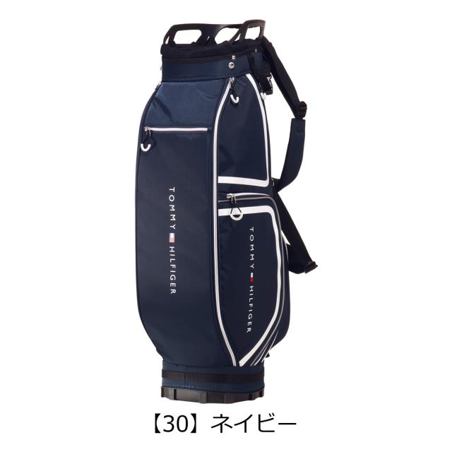 【レビュー投稿で+5％還元】トミーヒルフィガー ゴルフ キャディバッグ カート型 5分割 9型 46インチ対応 3.1kg ユースフル メンズ レディースTHMG5SC3   ゴルフバッグ クリスマス_mp クリスマス_wp