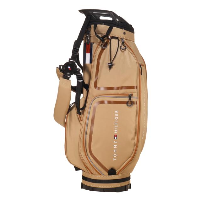 【レビュー投稿で+5％還元】トミーヒルフィガー ゴルフ キャディバッグ カート型 5分割 9型 46インチ対応 3.1kg ユースフル メンズ レディースTHMG5SC3   ゴルフバッグ クリスマス_mp クリスマス_wp