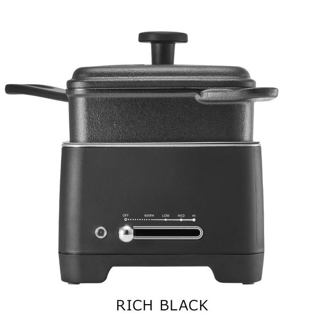 【レビュー投稿で+5％還元】トフィー 電気スキレット 電気鍋 1.2L K-SK1 Toffy｜ホットスキレット スキレット 無水鍋 フライパン 蓋 フタ付き キャンプ レジャー アウトドア キッチン家電 調理器具 シンプル おしゃれ かわいい 1年保証 クリスマス_mp