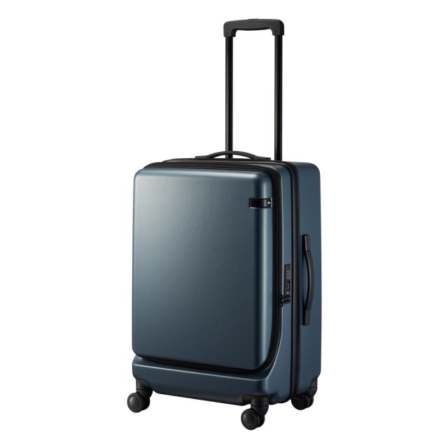 【レビュー投稿で+5％還元】エーストーキョー スーツケース 71L 65cm 4.1kg コーナーストーン2Z 06864 ace.TOKYO | TSAロック搭載 エキスパンダブル フロントオープン 双輪キャスター クリスマス_mp