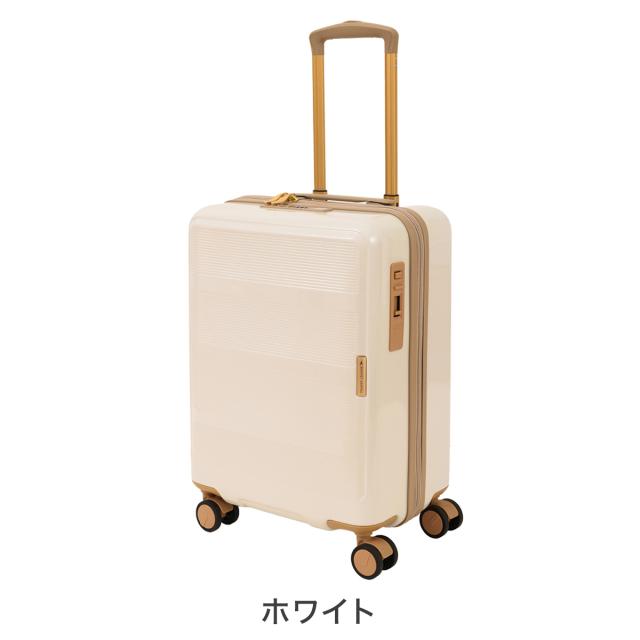 【レビュー投稿で+5％還元】トランジットラウンジ スーツケース bijoux ビジュー 34L 46cm 3.1kg 50010 TRANSIT LOUNGE | キャリーケース ハードキャリー ファスナー 機内持ち込み可 TSAロック搭載 クリスマス_mp