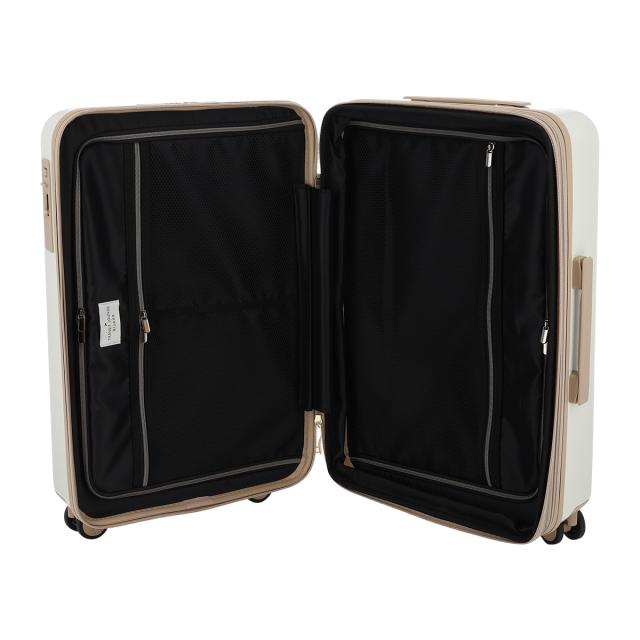 【レビュー投稿で+5％還元】トランジットラウンジ スーツケース ビジュー 51.7L 56.5cm 4kgTRA-50015 TRANSIT LOUNGE bijoux | キャリーケース ハードケース ファスナー TSロック搭載 エキスパンダブル 拡張 キャスターストッパー USBポート クリスマス_mp