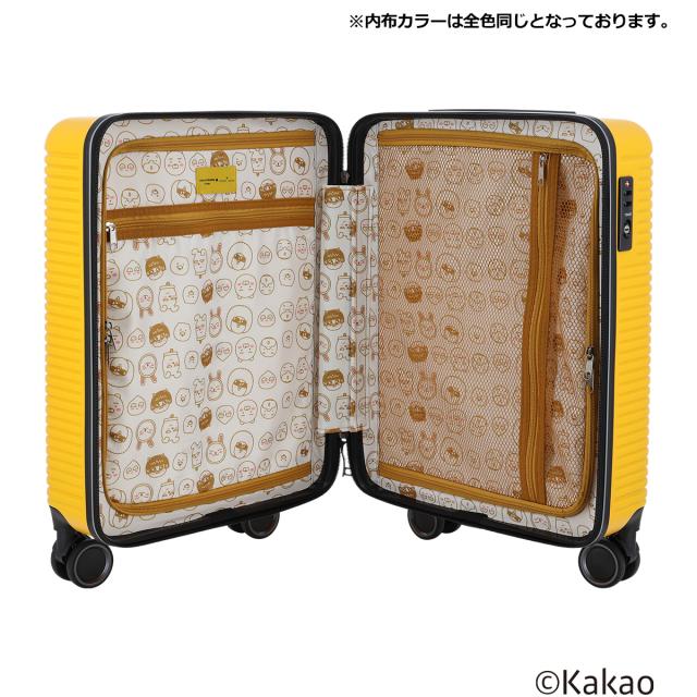 【レビュー投稿で+5％還元】トランジットラウンジ カカオフレンズ スーツケース 34L 46cm 2.8kg50020 TRANSIT LOUNGE KAKAO FRIENDS | キャリーケース ハードキャリー ファスナー TSAロック搭載 クリスマス_mp