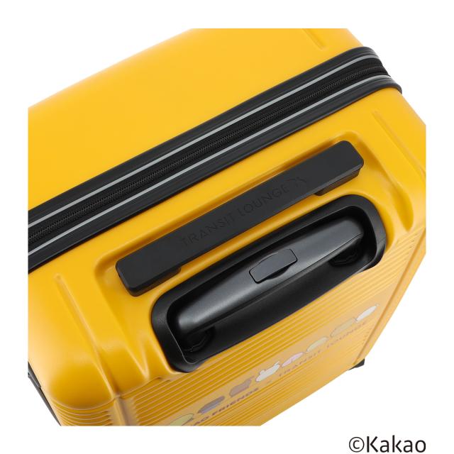 【レビュー投稿で+5％還元】トランジットラウンジ カカオフレンズ スーツケース 34L 46cm 2.8kg50020 TRANSIT LOUNGE KAKAO FRIENDS | キャリーケース ハードキャリー ファスナー TSAロック搭載 クリスマス_mp