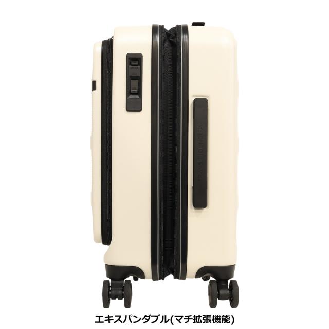 【レビュー投稿で+5％還元】トランジットラウンジ スーツケース ripple PLUS 37(42)L 46cm 3.6kg 80241 TRANSIT LOUNGE | キャリーケース ハードキャリー ファスナー 機内持ち込み可 TSAロック搭載 拡張 エキスパンダブル リップル プラス クリスマス_mp