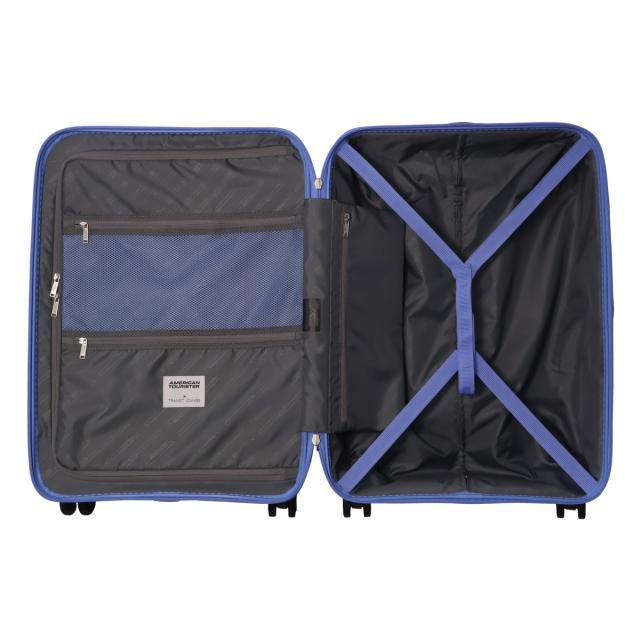 【レビュー投稿で+5％還元】トランジットラウンジ アメリカンツーリスター スーツケース 61.5L TRANSIT LOUNGE American Tourister キャリーバッグ キャリーケース TSAロック搭載 クリスマス_mp
