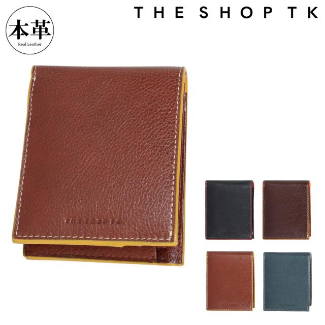【レビュー投稿で+5％還元】ザ・ショップ・ティーケー 二つ折り財布 本革 メンズ 1080122 ヴィーノ THE SHOP TK 小銭入れ付き 開運 一粒万倍日 クリスマス_mp レビュー投稿で+5％還元】ザ・ショップ・ティーケー 二つ折り財布 本革