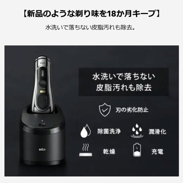 シェーバー洗浄機 乾燥機能付き クリーン＆リニューシステム