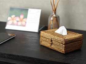ポケットティッシュ　デスク