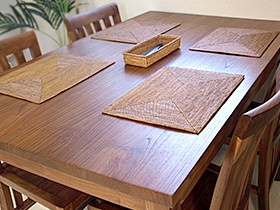 アジアン雑貨 アタのランチョンマット