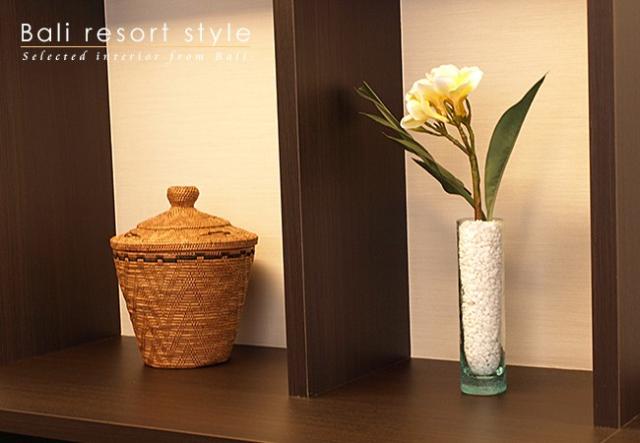 アタ とんがり帽子の蓋付きバスケット