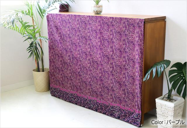 棚の目隠し　アジアン雑貨