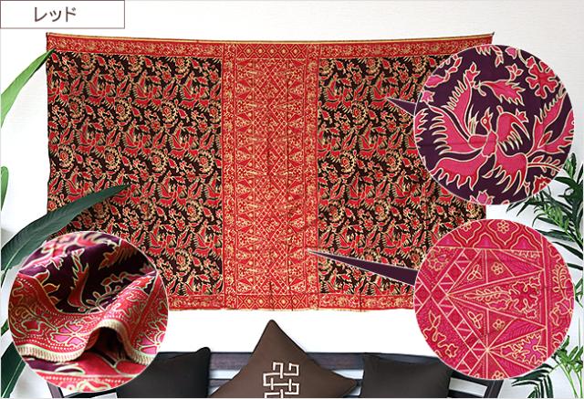 バティック　レッド