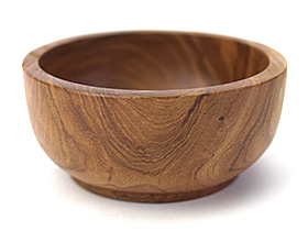 木製(チーク)のボウル