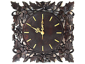 掛け時計（木製）