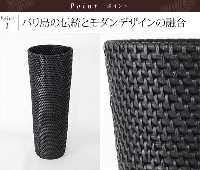 ラタン ゴミ箱 バリ島