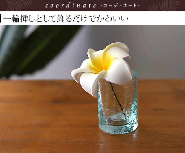 プルメリアの一輪挿し