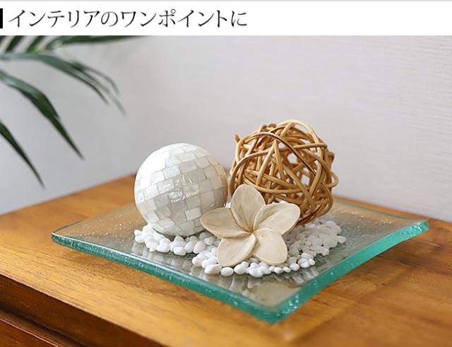 アジアン雑貨　ウッドフラワー(ナチュラル)