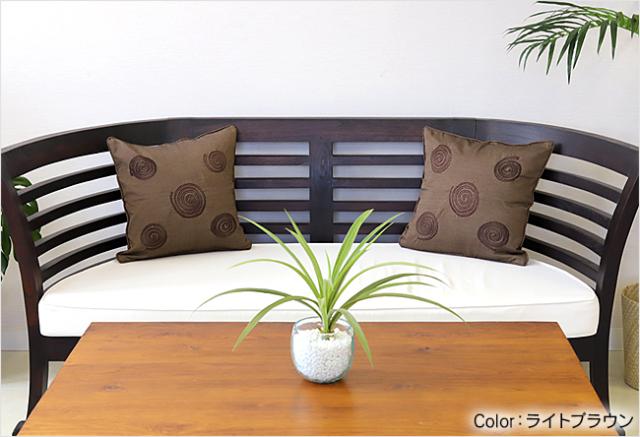 クッションカバー　アジアン雑貨