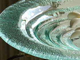 バリ　ガラスインテリア