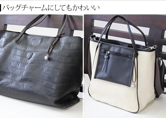 スウェード ネックレス バックチャーム