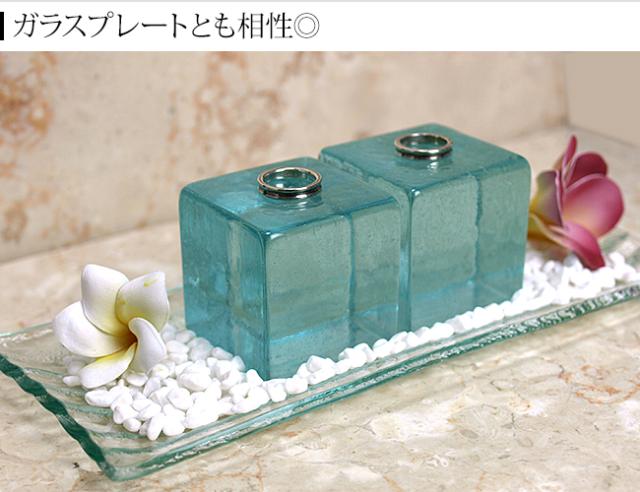 バリ島のガラスインテリア