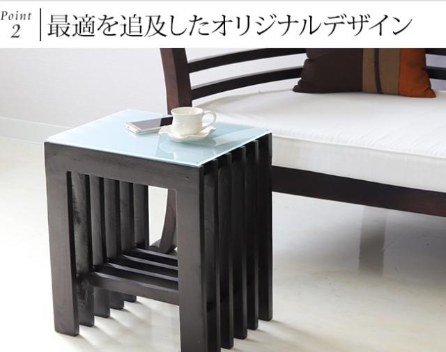 サイドテーブル アジアン家具