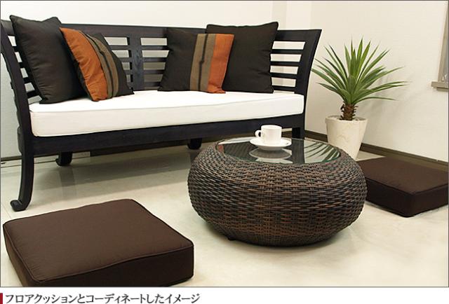 アジアン家具　ローテーブル