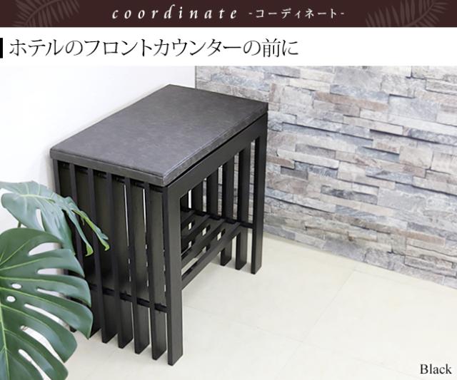 ホテルのフロントの手荷物置き モダン スタイリッシュ