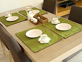 ランチョンマット　グリーン