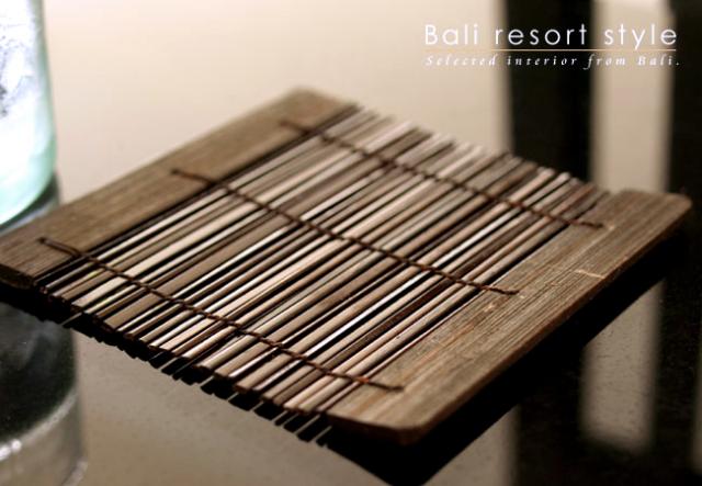 コースター(椰子＆バンブー)